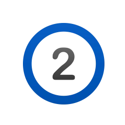 Number two icon